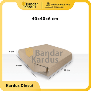 kardus kebuli uk. 40x40x6 cm