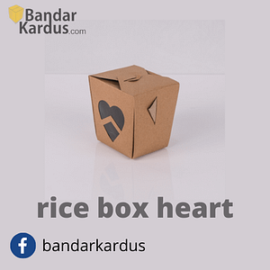 Rice box heart uk. 9,5x9,5x10 cm