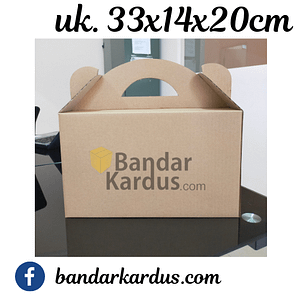 kardus jinjing polos uk.33x14x20 cm