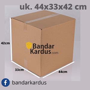 kardus packing besar uk. 44x33x42 cm