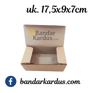 kardus die cut polos baru uk. 17,5x9x7cm