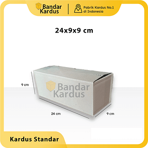 KARDUS STANDAR POLOS UK.24x9x9cm POLOS SINGLE WALL