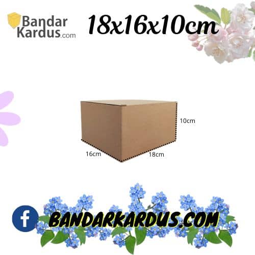 Kardus Corrugated 18x16x10CM 