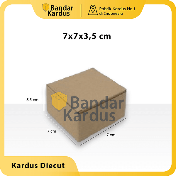 box diecut polos uk.7x7x3,5 cm