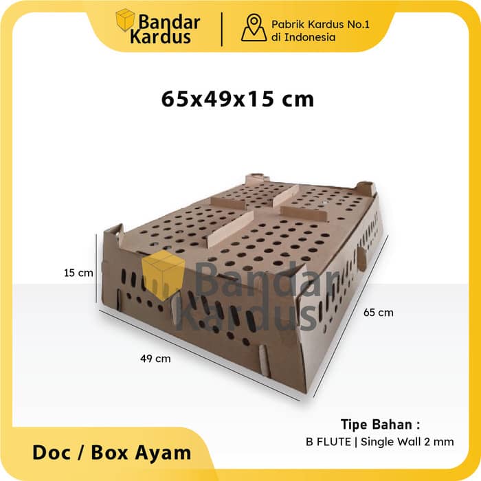 Kardus anak ayam doc